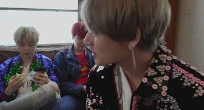 When you lay down, I couldn't sit
and then you put shoes on it. - Burn the Stage: The Movie