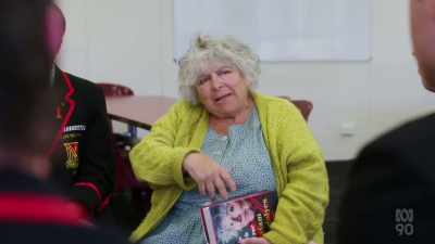 When you leave,
do you expect life to be easy? - Miriam Margolyes: Australia Unmasked