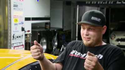 When you let go the trans
break, you probably sink back - Street Outlaws No Prep Kings Team Attack