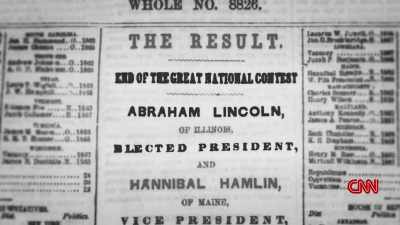 >> WHEN LINCOLN GOT THE NEWS
THAT HE WOULD BE THE NEXT - Lincoln: Divided We Stand