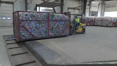 When you look at
consumer packaged goods today, - Plastic Earth