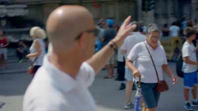 When you look down, - Stanley Tucci: Searching for Italy