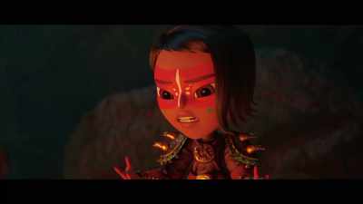 When Lord Mictlan is done destroying Teca, - Maya and the Three