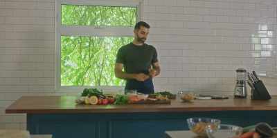 When you make someone
something delicious to eat, - My Fake Boyfriend