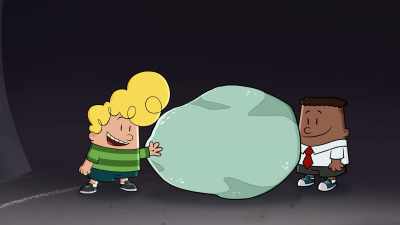 When Melvin loses to this rock,
his brain will explode. - The Epic Tales of Captain Underpants