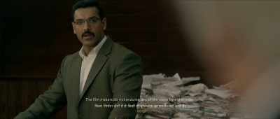 When one gets shot...
...he falls on his knees. - Batla House