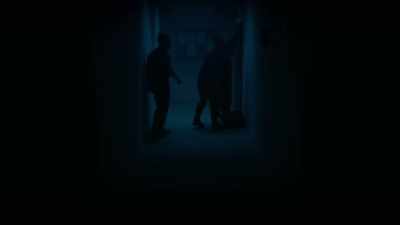 When they open the door, - Inside the Heist