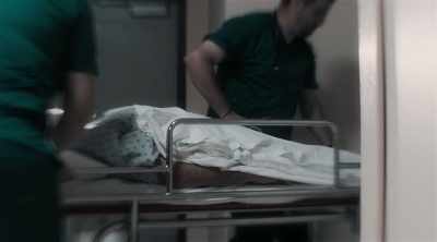 When another patient,
Mr. Greenaway, - The Lesson Is Murder