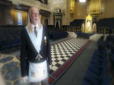When people say to me,
"What do Masons do, then?" - Inside the Freemasons
