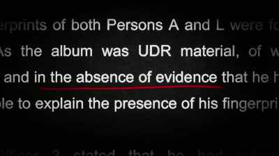 When Person A was released, - No Stone Unturned