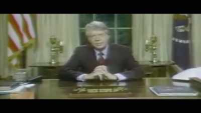 When President Carter was elected, - Unacknowledged