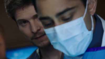 When her pressure levels out, - The Resident