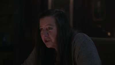 When they put a catheter in her, - Haunted