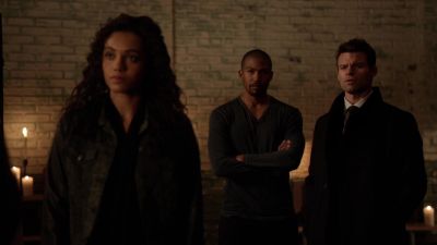 When they put Eva
in the fauline cottage, - The Originals