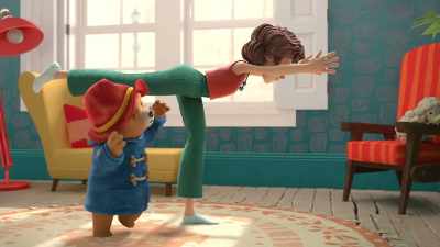 When you put yourself in yoga positions, - The Adventures of Paddington