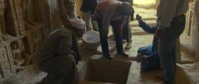 When rain seeped
through the ceiling cracks, - Secrets of the Saqqara Tomb