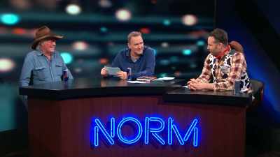 When they reference
going to the spiritland, - Norm Macdonald Has a Show