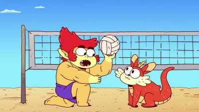 When they return the ball,
I'll bump it to you, - ThunderCats Roar