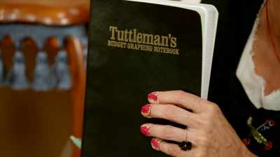 When we return, we'll head on
over to my Crafting Corner - At Home with Amy Sedaris