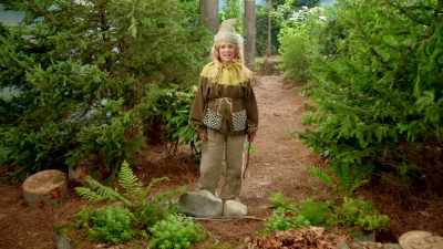 When we return, we'll look
for edible mushrooms - At Home with Amy Sedaris