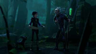 When he returns to the future,
it will overtake him. - Wizards: Tales of Arcadia