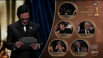 When Robert
Downey Jr. at the Oscars - Arnold & Sly: Rivals, Friends, Icons