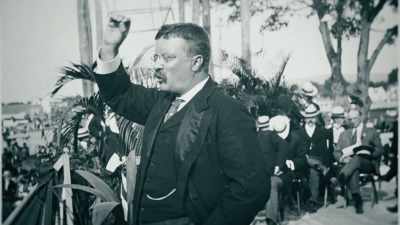 When Roosevelt's talked
about his square deal, - Theodore Roosevelt