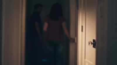 When we saw the door closed, - Phrogging: Hider in My House