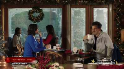 When he says he's gonna do
something he follows through. - Meet Me at Christmas