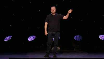 When someone says to me
about another comedian, - Ricky Gervais: SuperNature
