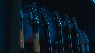 When you see all these guitars, - Road Diary: Bruce Springsteen and The E Street Band