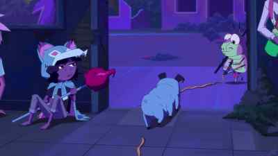 -When you see an explosion-- -Two! Flaming Phantoms is two! - Kipo and the Age of Wonderbeasts