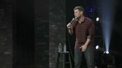 When you see your husband
in the hallway like this, - Theo Von: No Offense