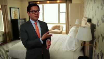 When you see it on the bed
that you're about to sleep in, - Always at The Carlyle