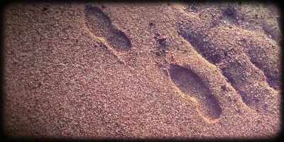 When you see
only one set of footprints, - Faith Based