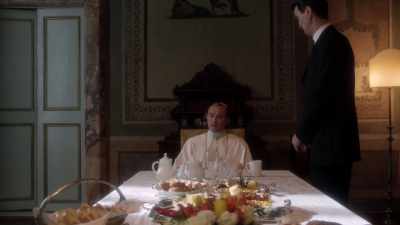 When she was young,
she was a missionary in India, - The Young Pope