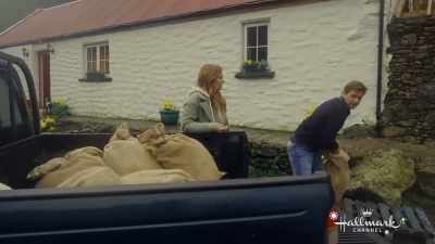 When she's not working
on the farm, - As Luck Would Have It