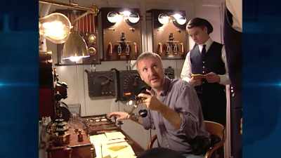 When we shot the film in '96, - Titanic: 20 Years Later with James Cameron