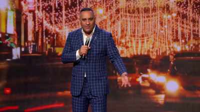 When my son starts
walking, we're going - Russell Peters: Deported