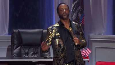 When you start getting older,
you know Jesus is at the hospital. - Katt Williams: Great America