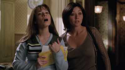 When she started
cozying up to the Sarcana, - Charmed
