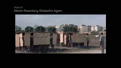 When they started up
production in Rome - Elizabeth Taylor: The Lost Tapes