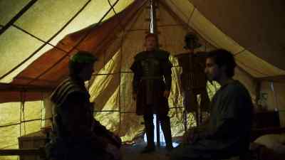 When he starts talking,
you come and get me. - Britannia