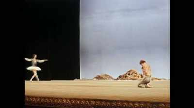 When she succumbed
to dancing with him - Nureyev