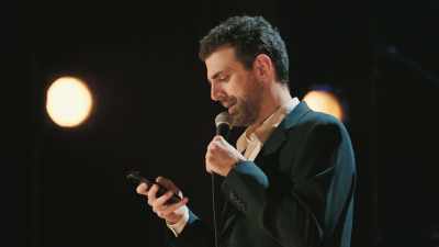 "When, suddenly,
MSG security came up behind me, - Sam Morril: You've Changed