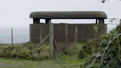 When supply lines were cut off
from guernsey, - Secret Nazi Ruins