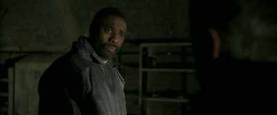 When you take this prick to the ground, - Luther: The Fallen Sun
