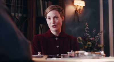When he takes his walk
on Thursday, - Phantom Thread