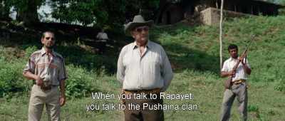 When you talk to Rapayet,
you talk to the Pushaina clan. - Birds of Passage