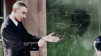 When he talks about
what he loves, - To End All War: Oppenheimer & the Atomic Bomb